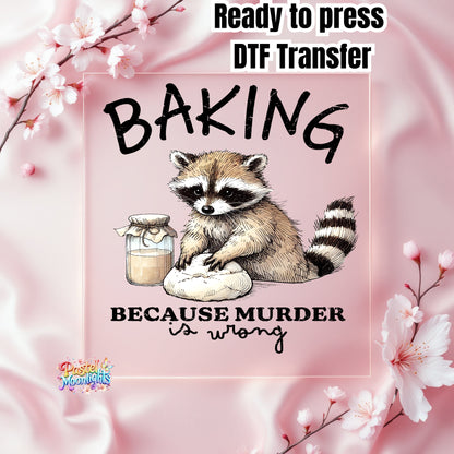 Baking DTF Print Ready to Press