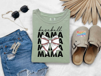 Baseball Mama Design 2 DTF Print Ready to Press