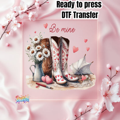 Be Mine DTF Print Ready to Press