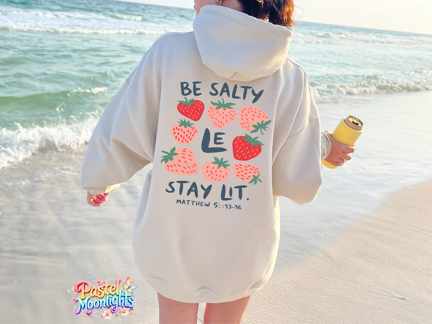Be Salty Stay Lit DTF Print Ready to Press