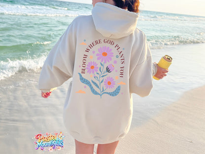 Bloom Where God Plants You DTF Print Ready to Press