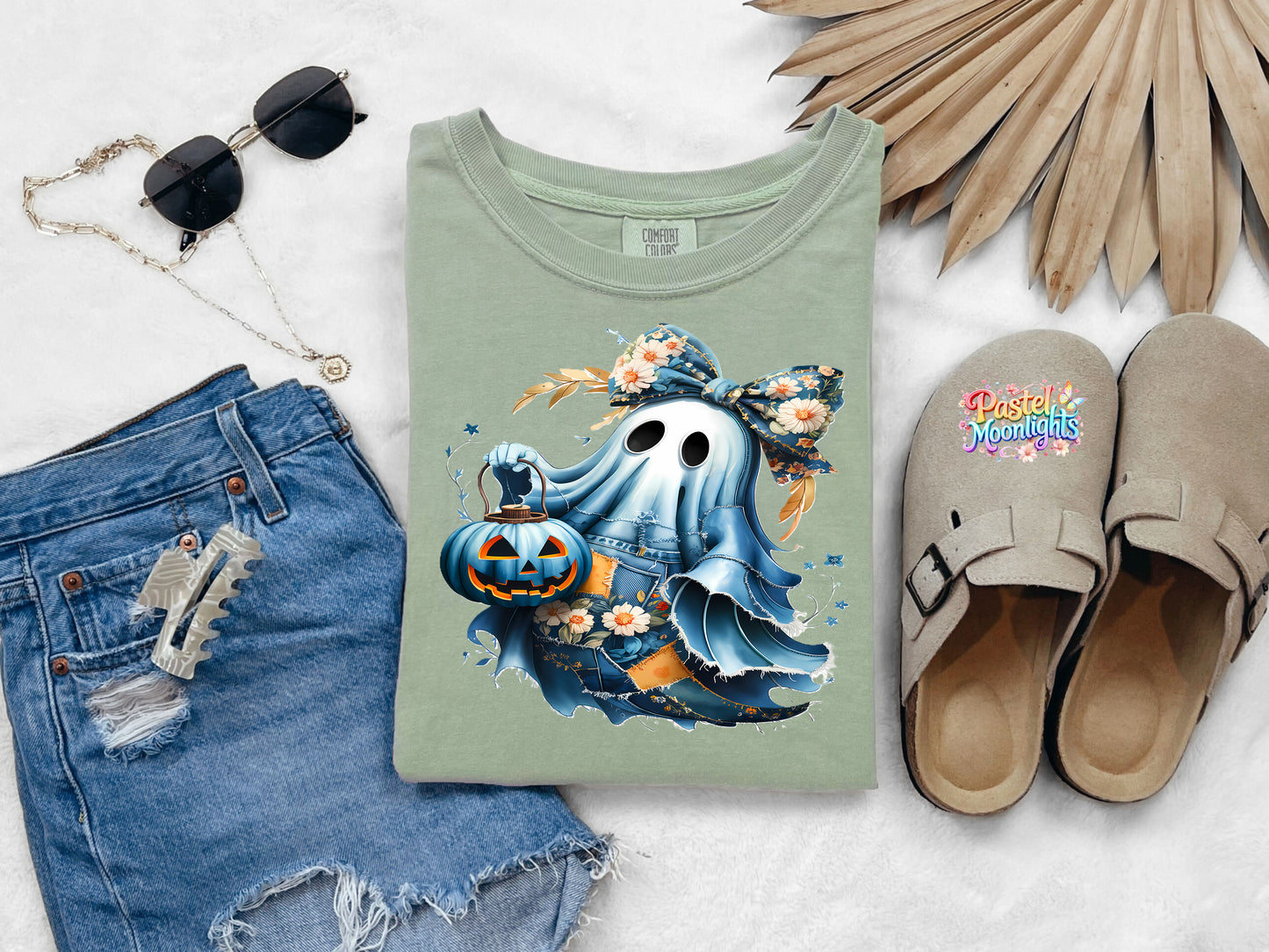 Blue Ghost Design 11 DTF Print Ready to Press