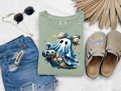 Blue Ghost Design 11 DTF Print Ready to Press