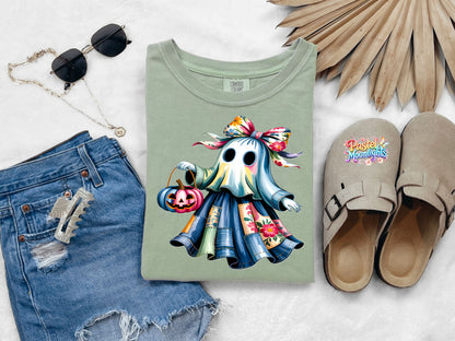 Blue Ghost Design 13 DTF Print Ready to Press