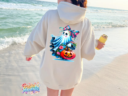 Blue Ghost Design 1 DTF Print Ready to Press