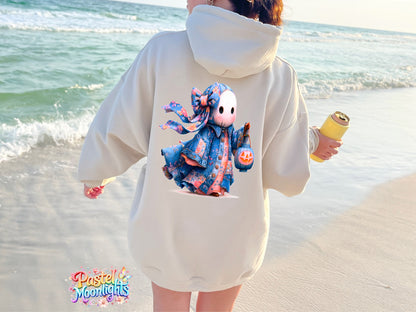 Blue Ghost Design 2 DTF Print Ready to Press