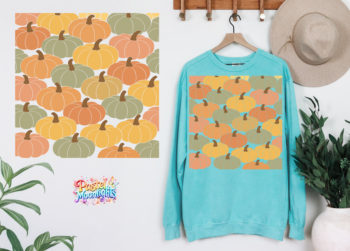 Boho Christian Fall Design 11 DTF Print Ready to Press