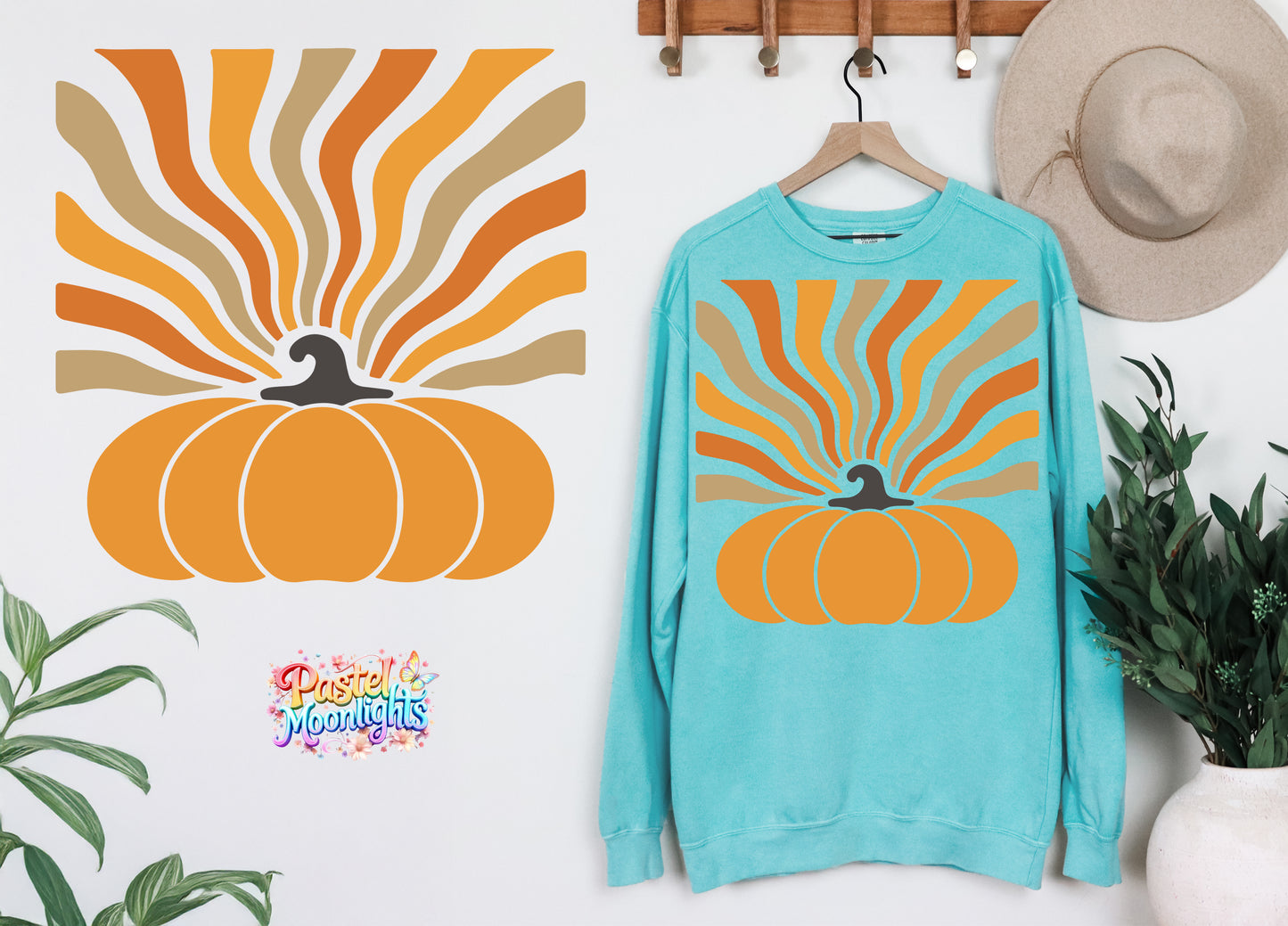 Boho Christian Fall Design 12 DTF Print Ready to Press