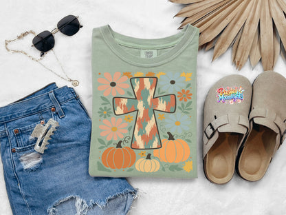 Boho Christian Fall Design 17 DTF Print Ready to Press