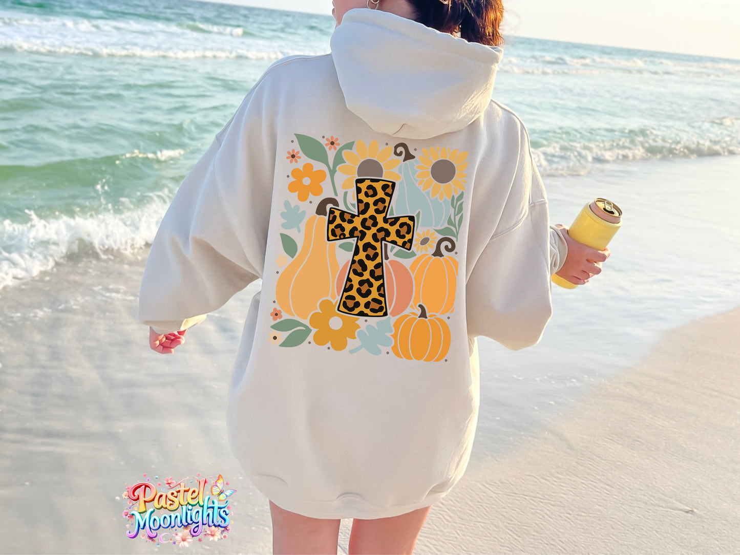 Boho Christian Fall Design 18 DTF Print Ready to Press