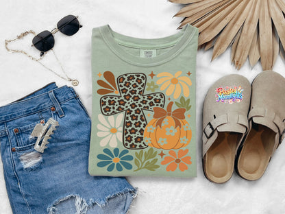 Boho Christian Fall Design 25 DTF Print Ready to Press