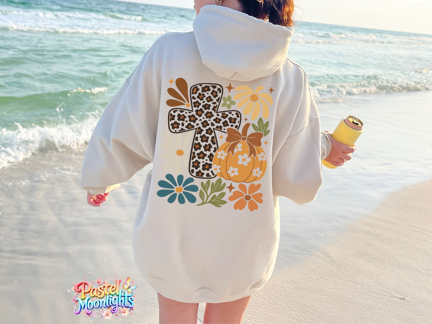 Boho Christian Fall Design 26 DTF Print Ready to Press