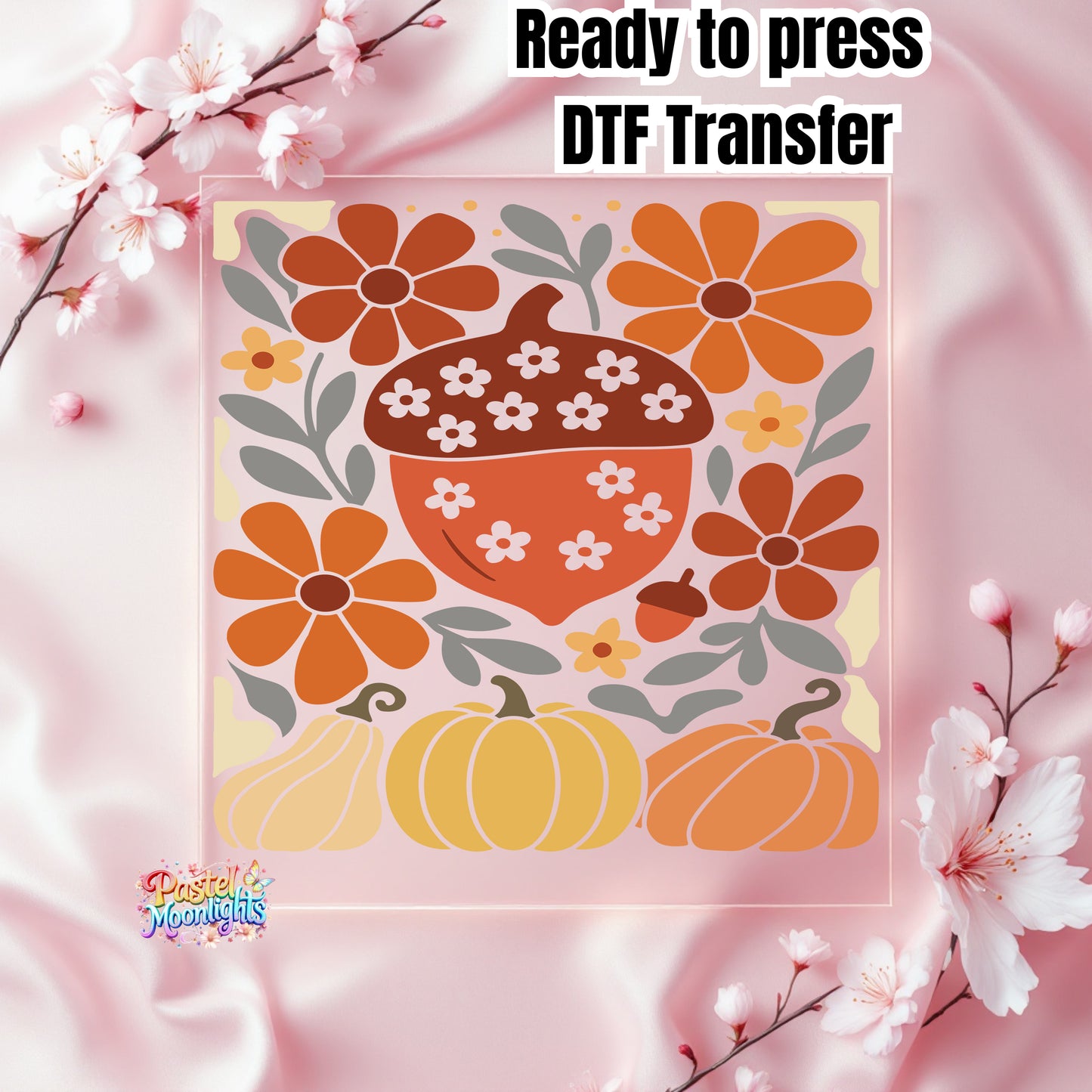 Boho Christian Fall Design 29 DTF Print Ready to Press