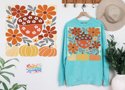 Boho Christian Fall Design 29 DTF Print Ready to Press