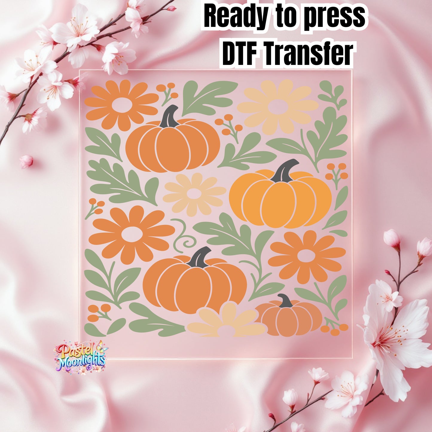 Boho Christian Fall Design 4 DTF Print Ready to Press