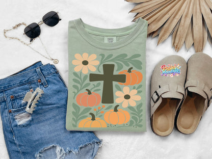 Boho Christian Fall Design 5 DTF Print Ready to Press