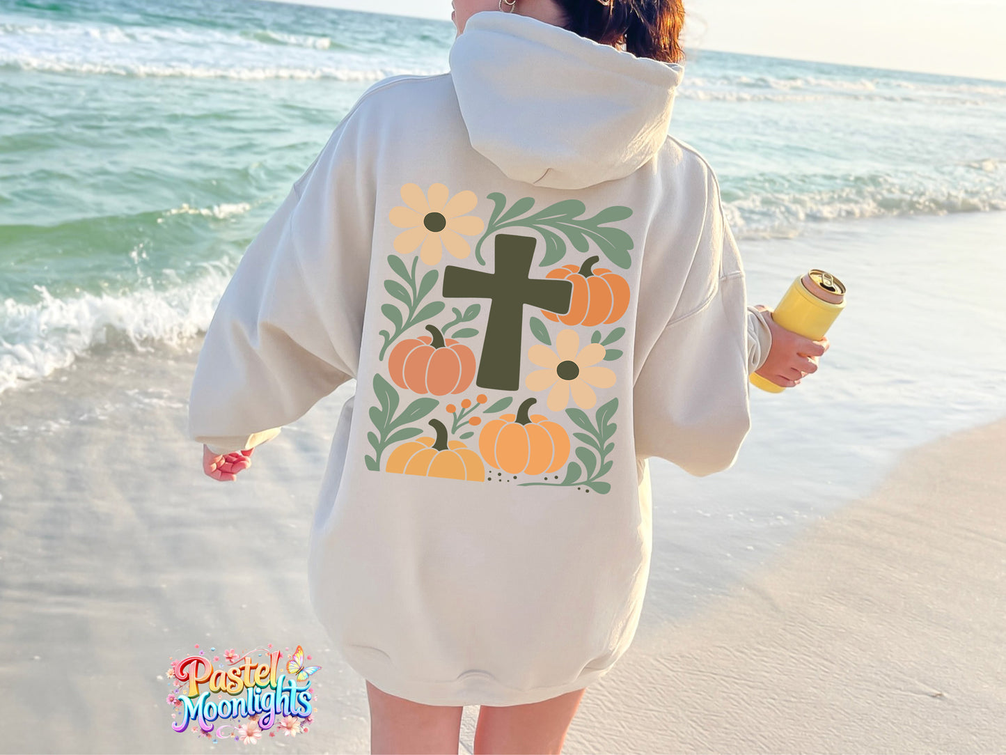 Boho Christian Fall Design 5 DTF Print Ready to Press