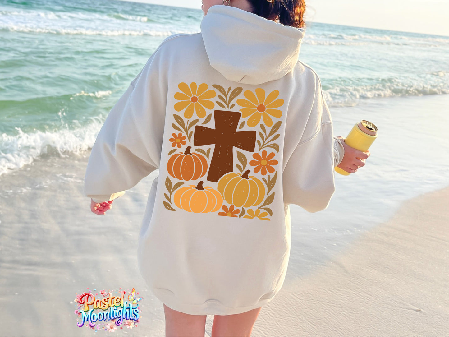 Boho Christian Fall Design 7 DTF Print Ready to Press