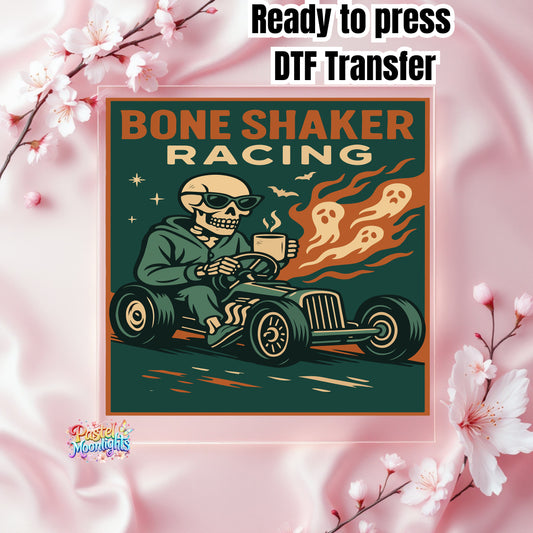 Bone Shaker Racing 1 DTF Print Ready to Press