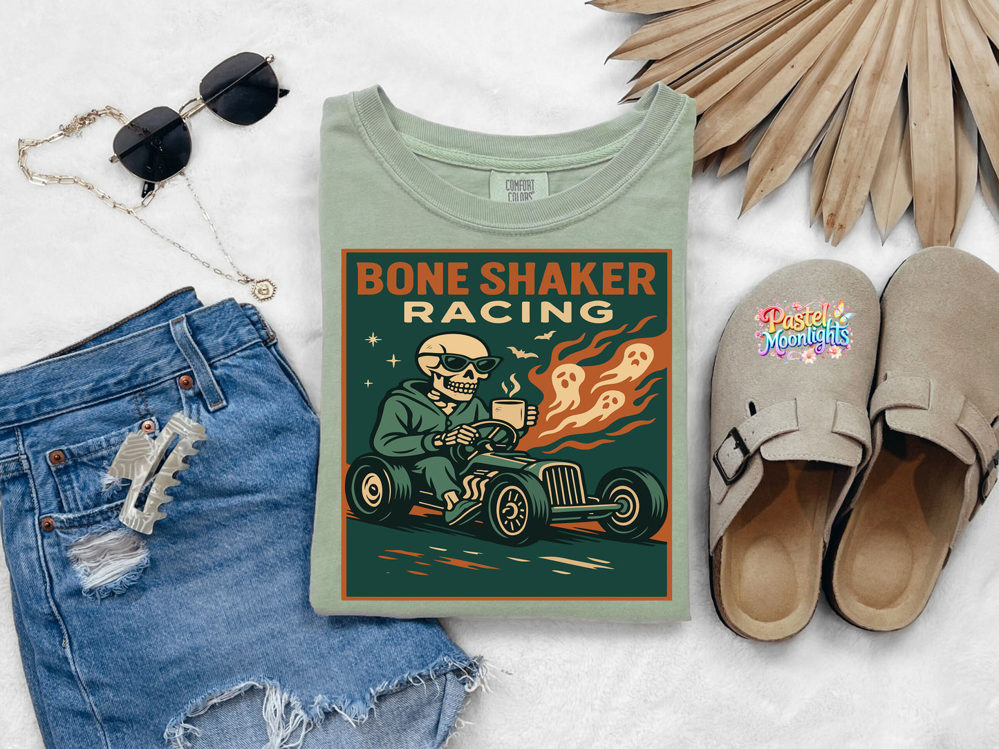 Bone Shaker Racing 1 DTF Print Ready to Press