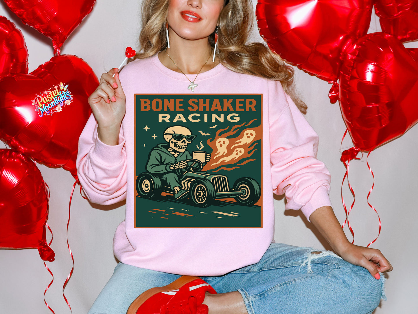 Bone Shaker Racing 1 DTF Print Ready to Press