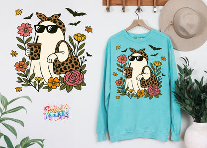 Boo-Jee Ghost DTF Print Ready to Press