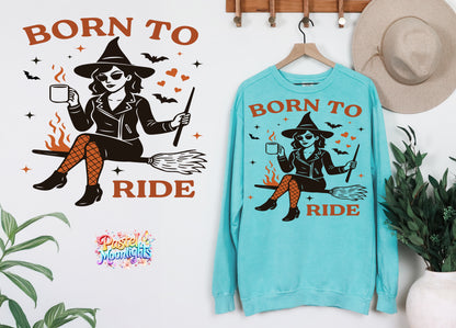 Born to Ride DTF Print Ready to Press
