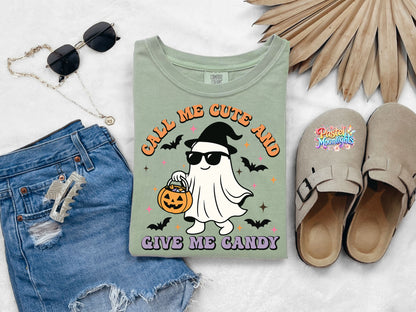 Call Me Cute and Give Me Candy DTF Print Ready to Press