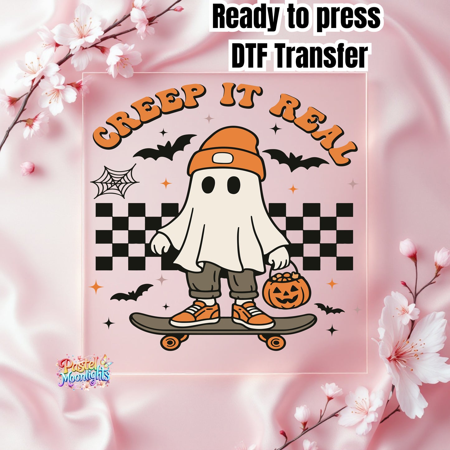 Creep it Real 1 DTF Print Ready to Press
