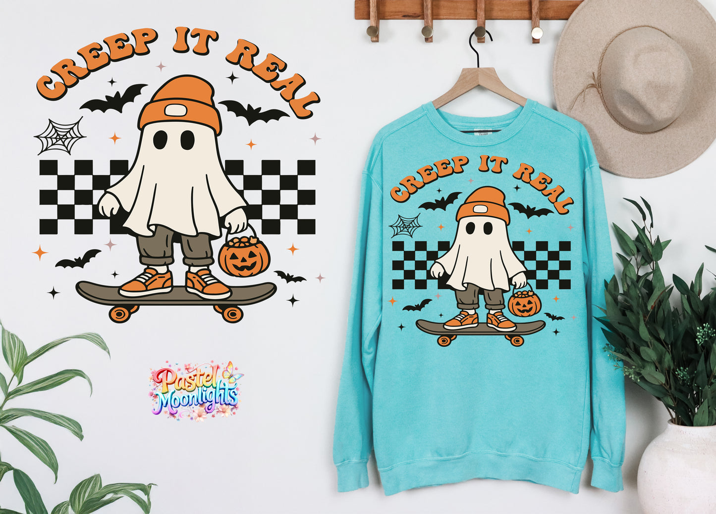 Creep it Real 1 DTF Print Ready to Press