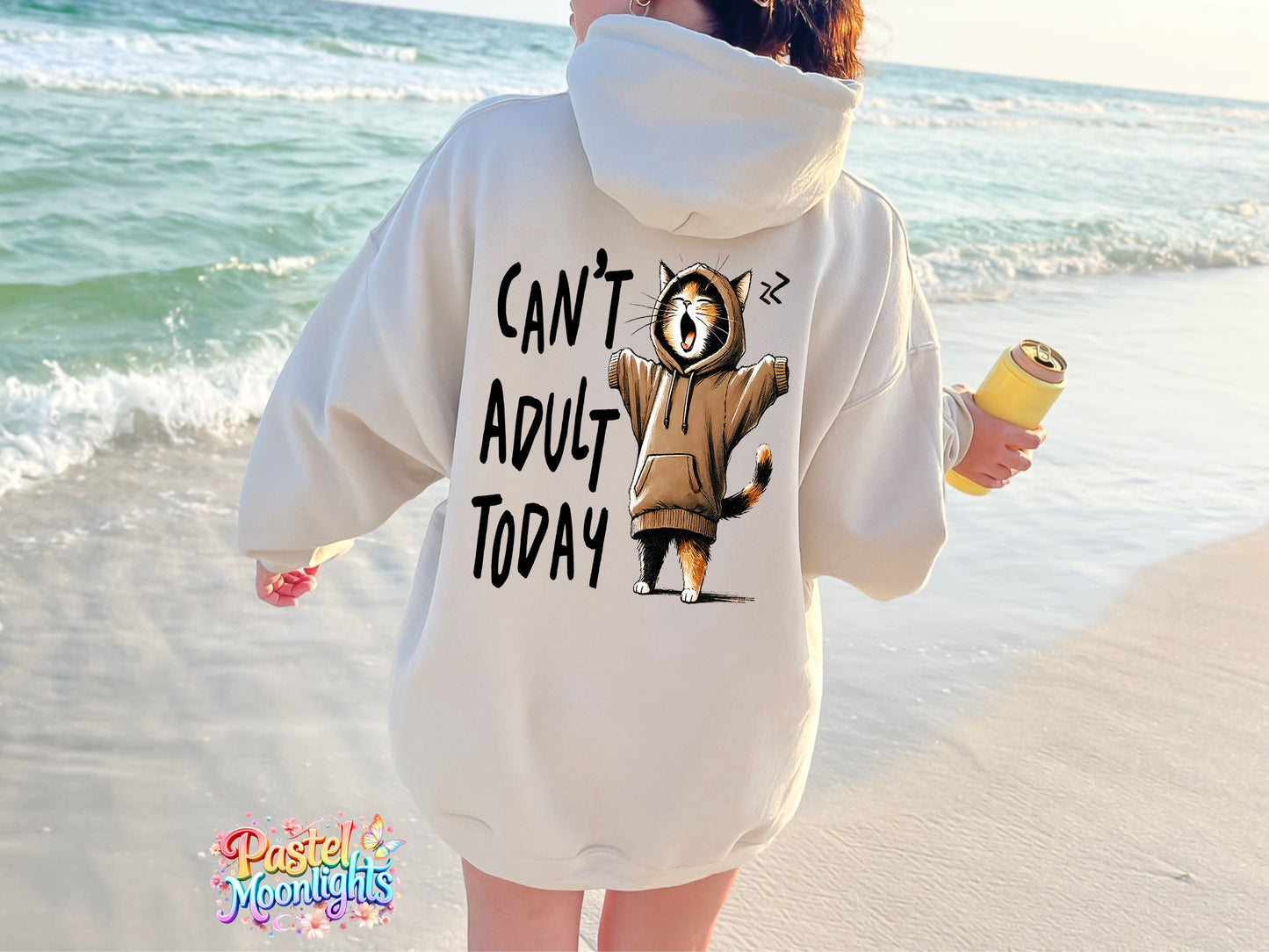 Can't adult today DTF Print Ready to Press