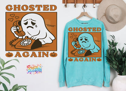 Ghosted Again DTF Print Ready to Press