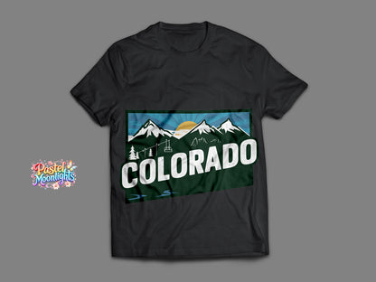 Colorado  The Centennial State DTF Print Ready to Press