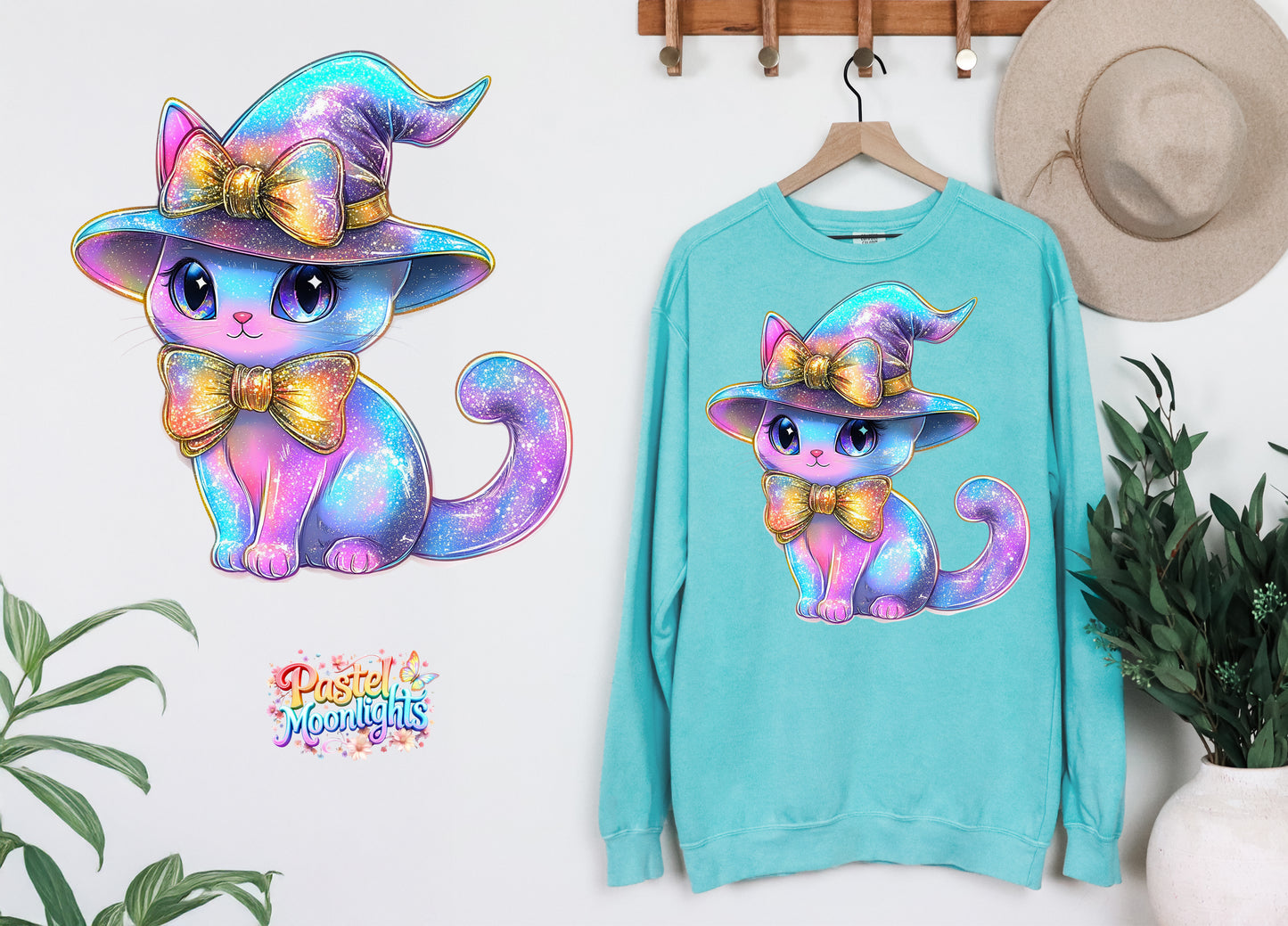 Colorful Halloween Design 12 DTF Print Ready to Press