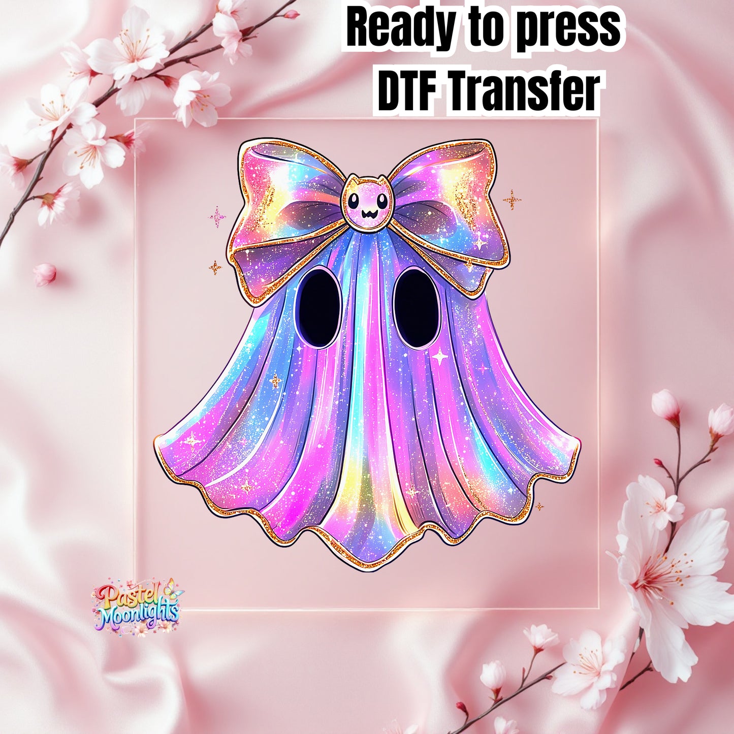 Colorful Halloween Design 16 DTF Print Ready to Press