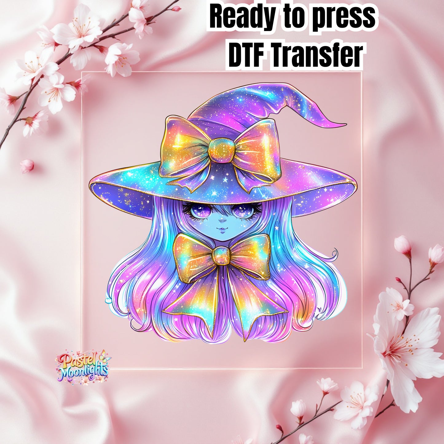 Colorful Halloween Design 18 DTF Print Ready to Press