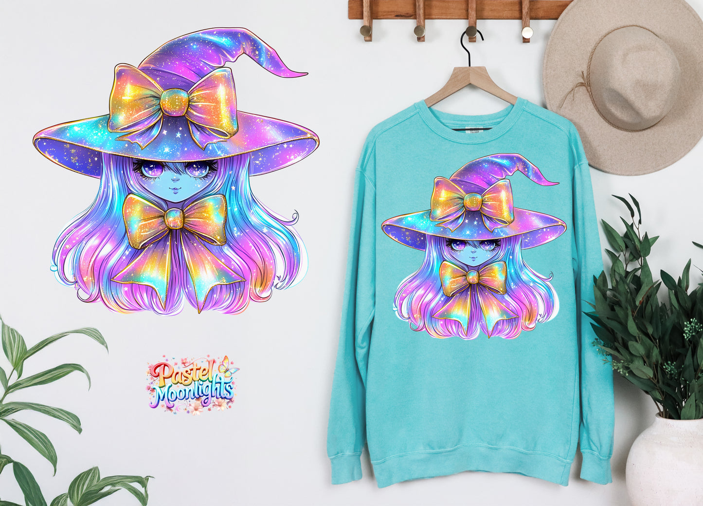 Colorful Halloween Design 18 DTF Print Ready to Press