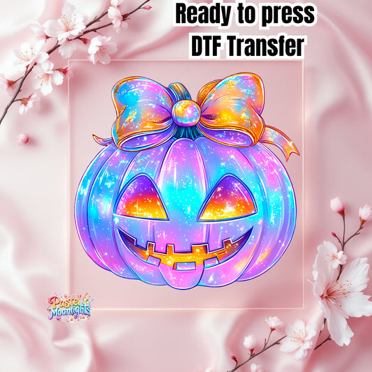 Colorful Halloween Design 1 DTF Print Ready to Press