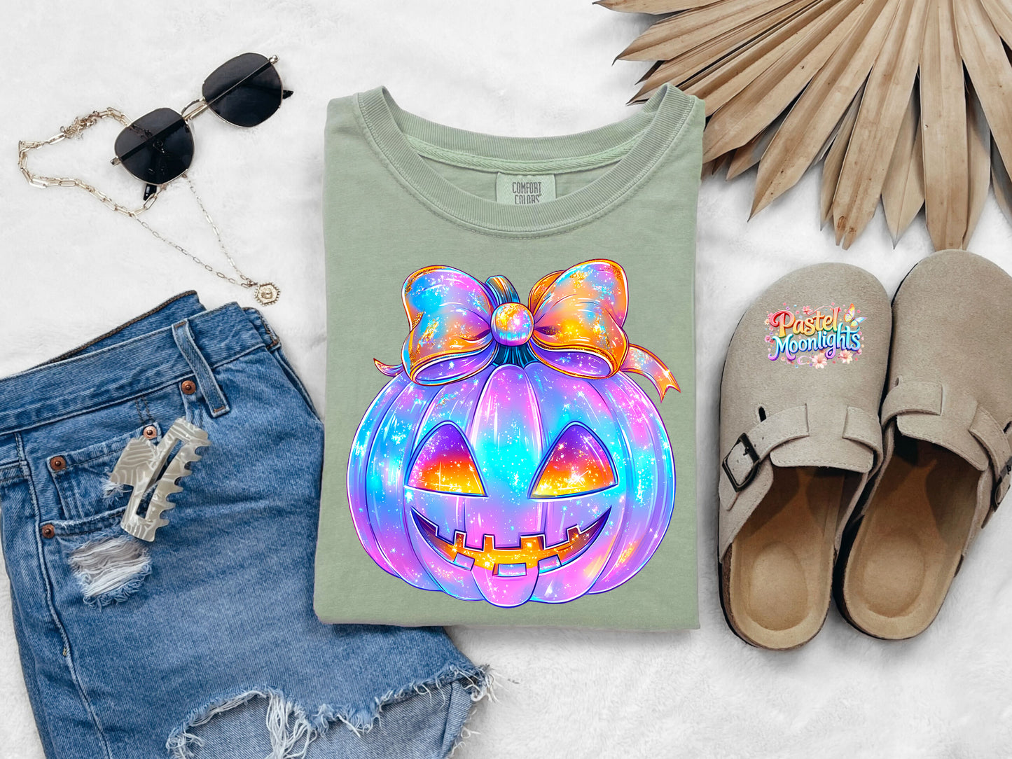 Colorful Halloween Design 1 DTF Print Ready to Press