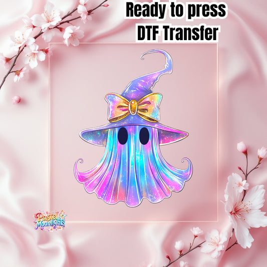 Colorful Halloween Design 21 DTF Print Ready to Press