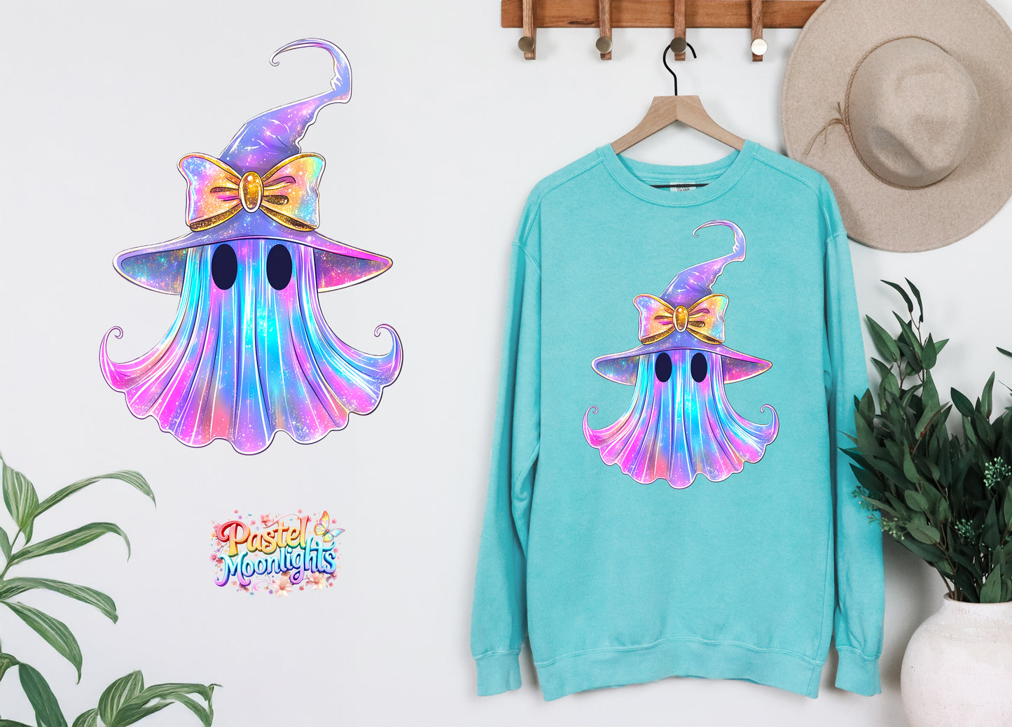 Colorful Halloween Design 21 DTF Print Ready to Press