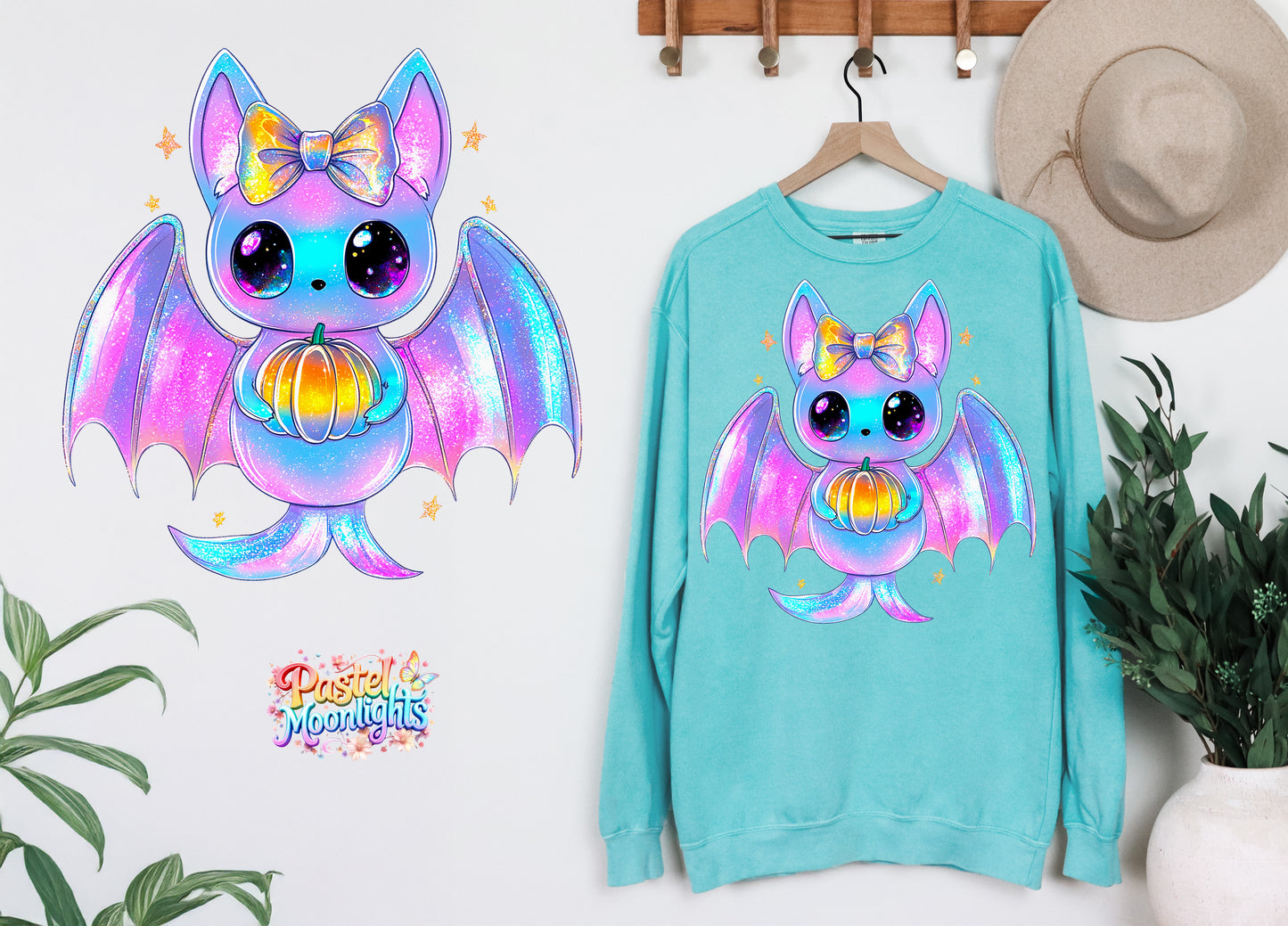 Colorful Halloween Design 22 DTF Print Ready to Press