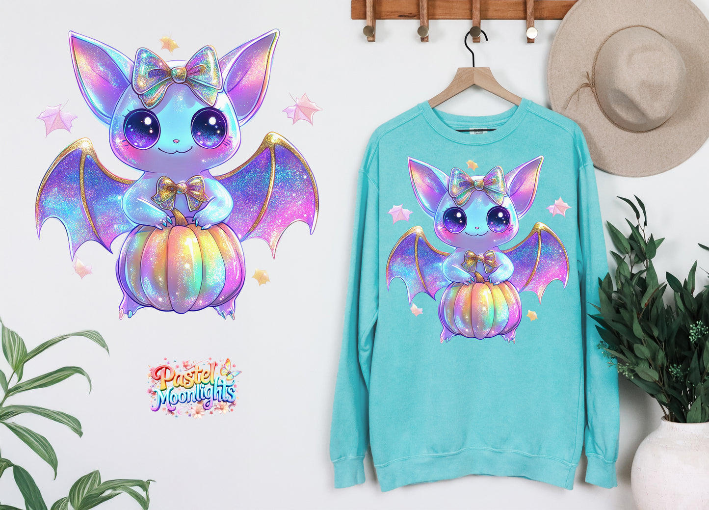 Colorful Halloween Design 24 DTF Print Ready to Press