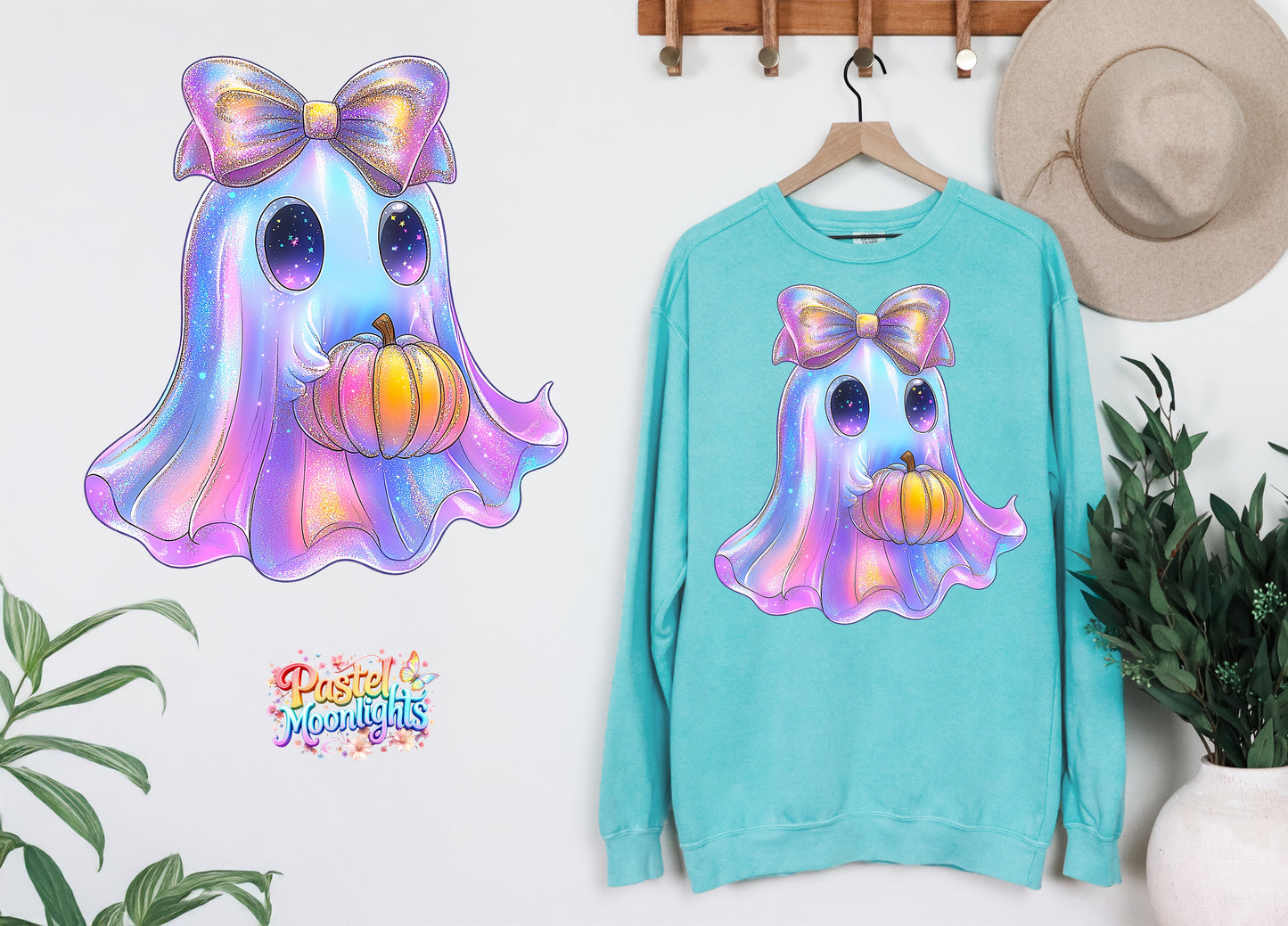 Colorful Halloween Design 28 DTF Print Ready to Press