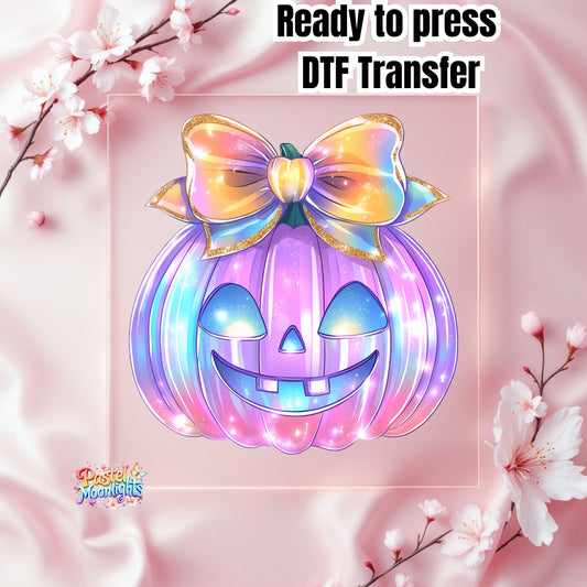 Colorful Halloween Design 2 DTF Print Ready to Press