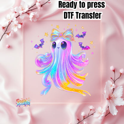 Colorful Halloween Design 31 DTF Print Ready to Press