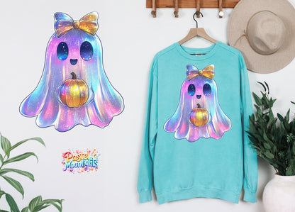 Colorful Halloween Design 32 DTF Print Ready to Press