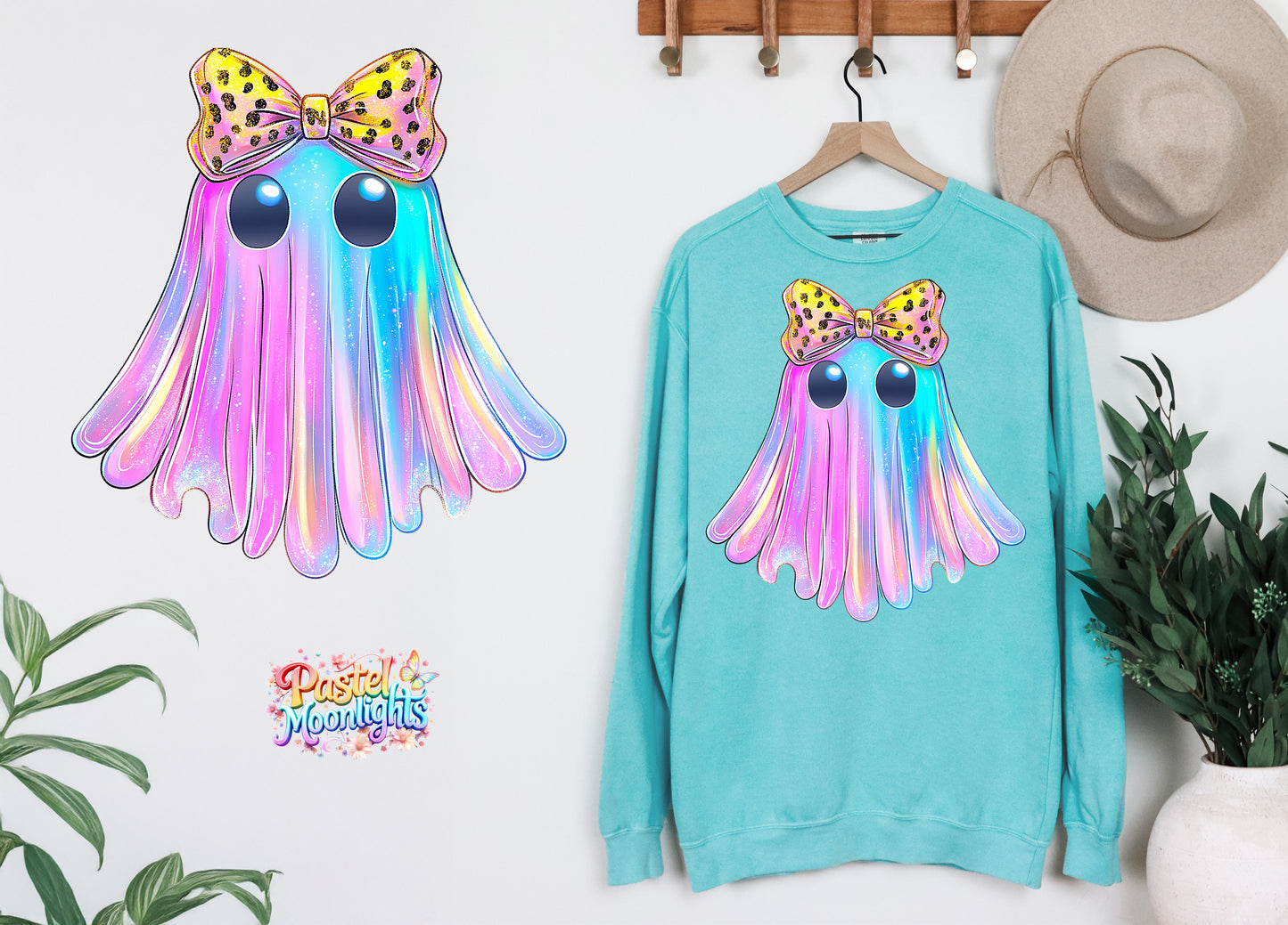 Colorful Halloween Design 33 DTF Print Ready to Press