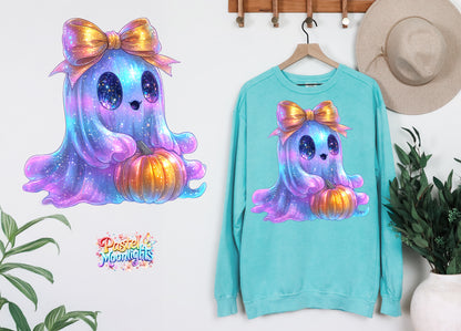 Colorful Halloween Design 35 DTF Print Ready to Press