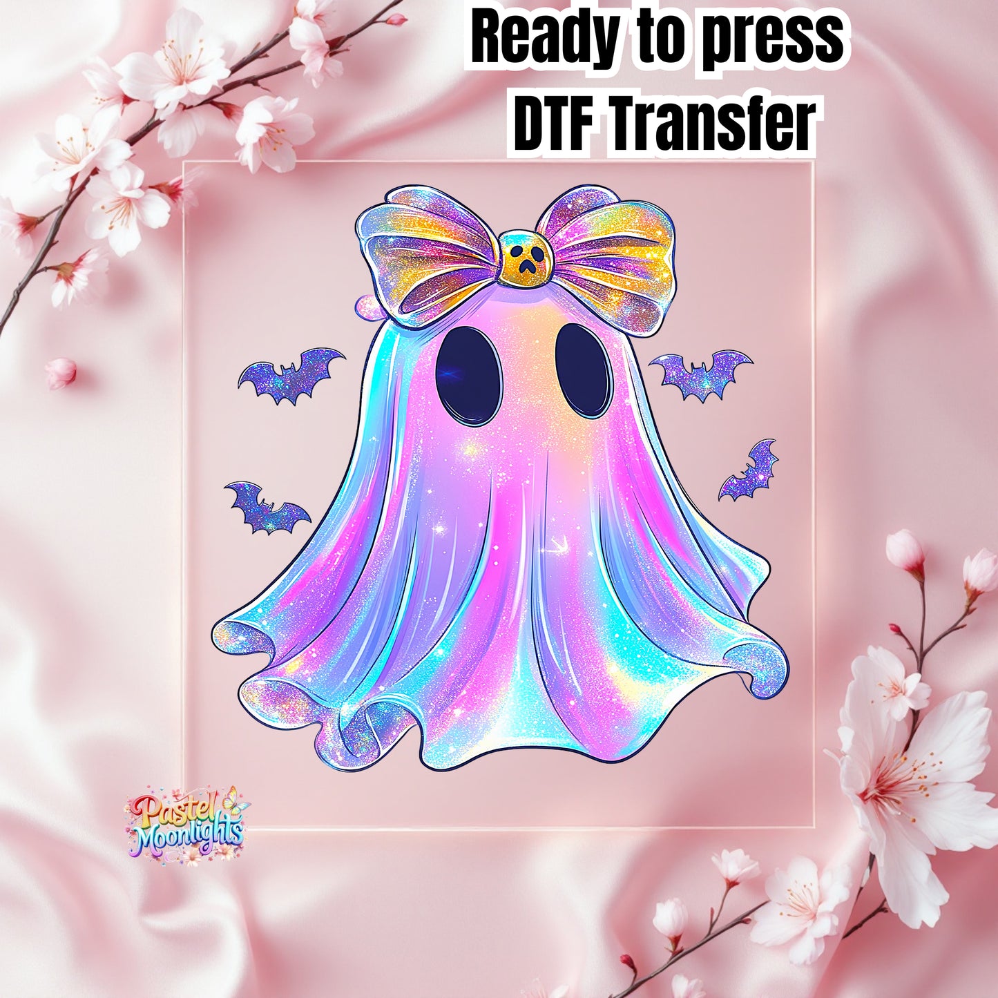 Colorful Halloween Design 36 DTF Print Ready to Press